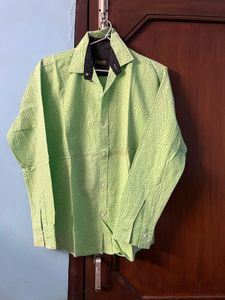 Green Dotted Shirt