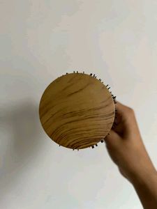 Round wooden Hair brush