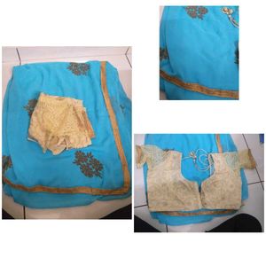 Elegant Ethnic Sarees With Blouse