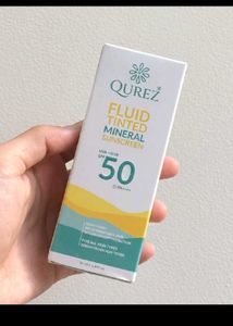 Qurez 100% tinted mineral sunscreen