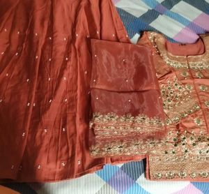 Elegant Embroidered Lehenga Choli Set
