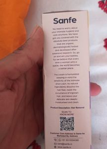 Sanfe Bikini Line Hair Removal Cream 50g