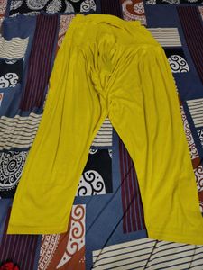 Bright Yellow Palazzo Pants