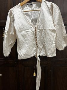 Khadi Tie Up Top