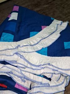 Blue Patterned Cloth Napkins (Set of 11)🆕💙🤍