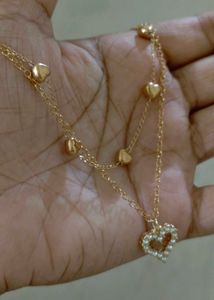 Layered Heart Necklace