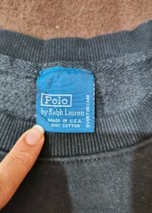 Vintage Ralph Lauren Black Sweatshirt