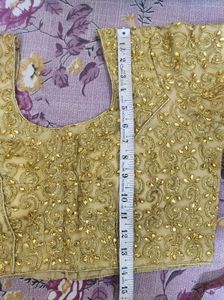 Golden Heavy Work Blouse