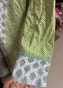 Srishti Brand Green Printed Kurta Set