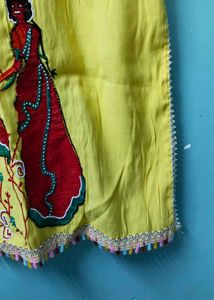 Yellow Embroidered Kurta 💛