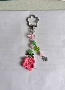 Lucky Clover Keychain Charm