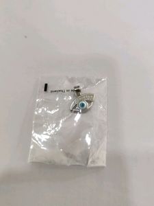925 Evil Eye Pendant With Hallmark