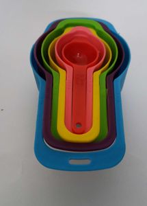 Plastic Measuring Cup Set Of 6