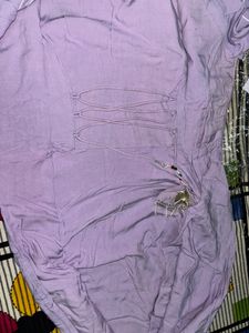 Lilac Anarkali