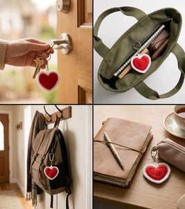Handmade Crochet Keychain Set