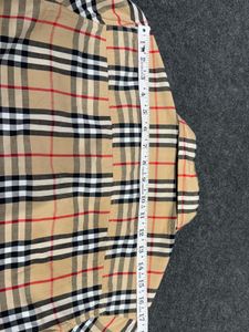 BRITISH LUXURY ICON:BURBERRY LONDON TAN SHIRT