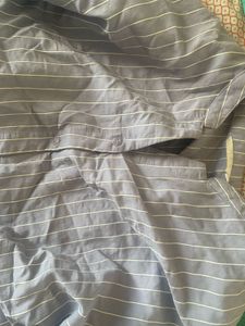 Striped Button-Up Shirt