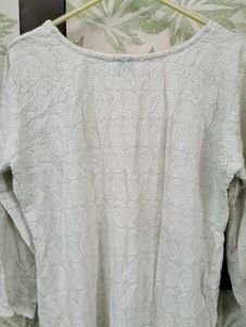 ✴️ PRICE REDUCED🎆🎆White Chikankari Cotton Kurta✴