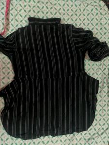 Wonderful...Striped Hi-Lo Dress