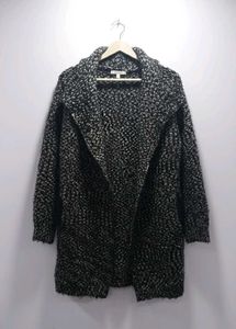 Stylish Belted Knit Coat