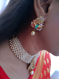 Pearl Necklace Set For Women