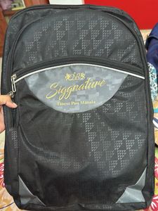 Signature Laptop Backpack - Black