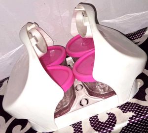 Pink & White Tiffin Box