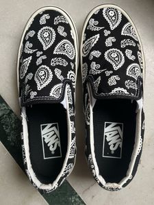 Vans Slip-On Paisley Print Shoes