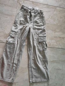 Gray Cargo Pants