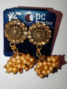 Designer Jhumka Earrings for Navratri Special