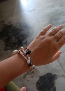 Boho Beaded Bracelet with Shells !