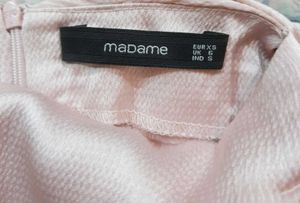 MADAME Pink Regular Fit Top