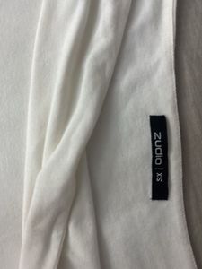 Chic White One-Shoulder Top