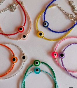 Boho Beaded Evil Eye Bracelets(10)