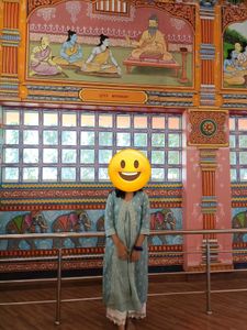 Avasa Blue Printed Kurta