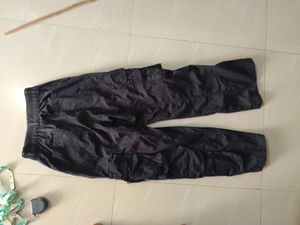 Zudio Black Cargo Pants