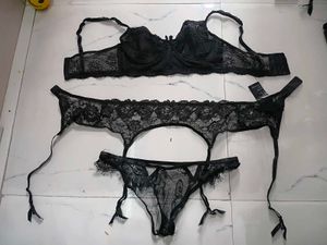 Black Lace Lingerie Set(1400)