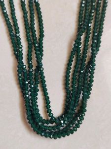 Crystal mala in SLA with earing