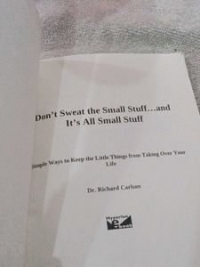 Don't Sweat the Small Stuff Book