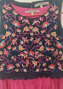 Flared Gown Dress(Swap Available With New One)