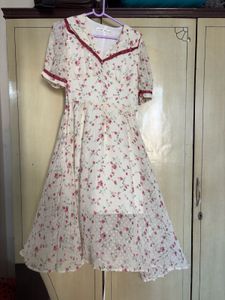 Cute Floral Print Dress