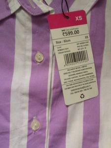 Striped Button-Up Shirt