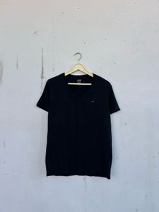Tommy Hilfiger Black V-Neck T-Shirt