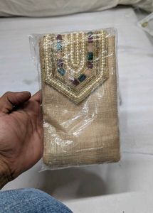 Handcrafted Beaded Clutch Bag
