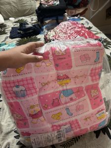 Baby sleeping net with Cute Cartoon Print