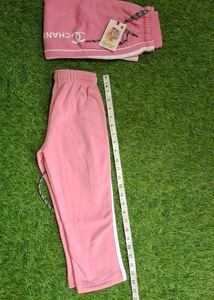 Kids New Pink Track Pants