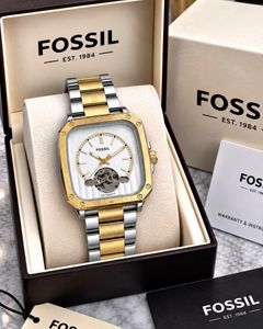 Fossil Automatic Watch - Gold &amp; Silver
