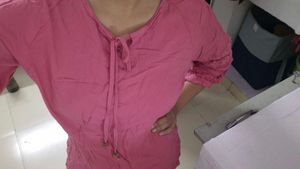 Comfortable Pink Casual Top