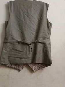 Men's Grey Formal Vest