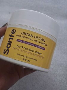 Sanfe Ubtan Detan Hair Removal Wax Powder